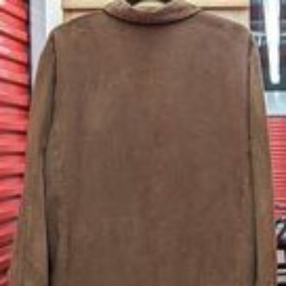 Vintage Cotton Ginny Suede-Like Jacket c 1990s – Plus Size Small - Picture 3 of 12